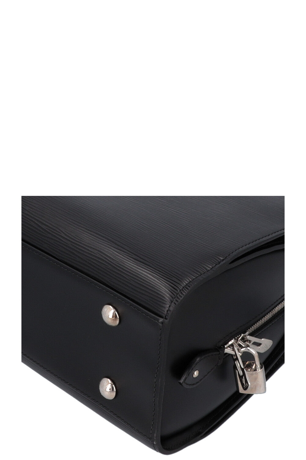 LOUIS VUITTON Pont Neuf GM Top Handle Bag Black Epi