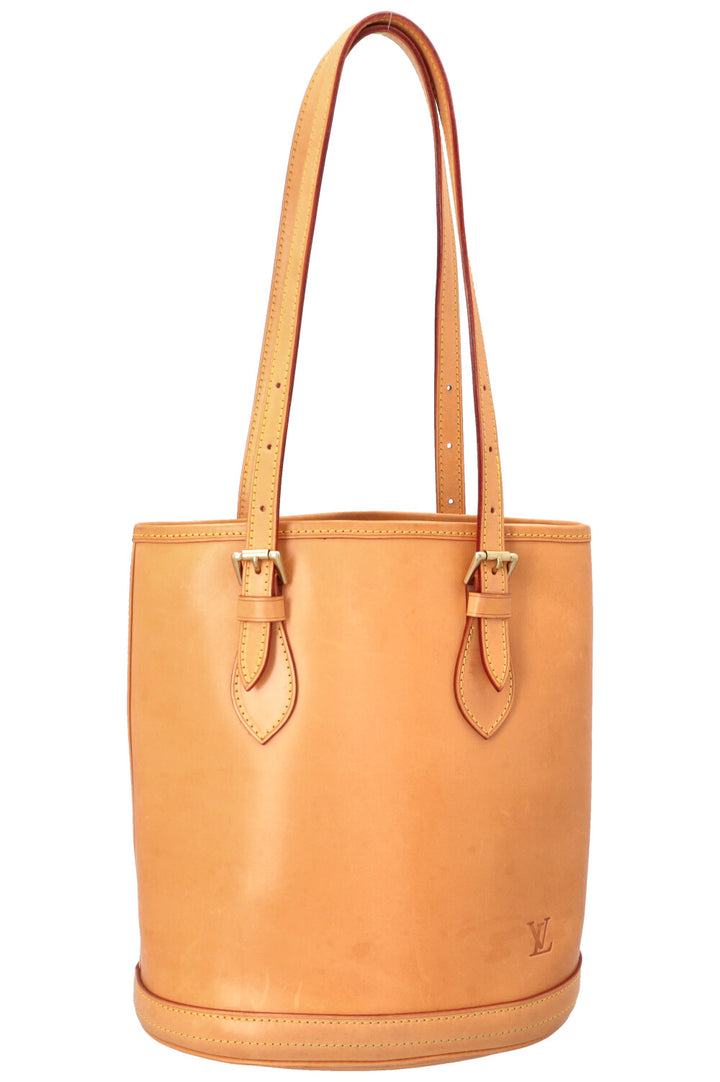 LOUIS VUITTON Petit Bucket Bag Nomade Beige