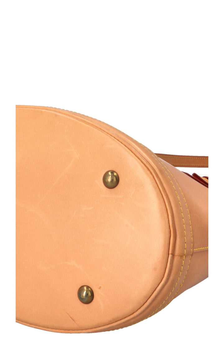 LOUIS VUITTON Petit Bucket Bag Nomade Beige