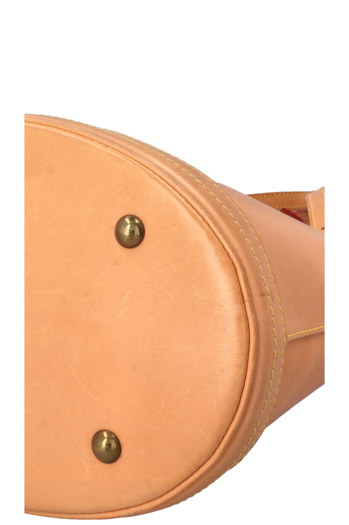 LOUIS VUITTON Petit Bucket Bag Nomade Beige
