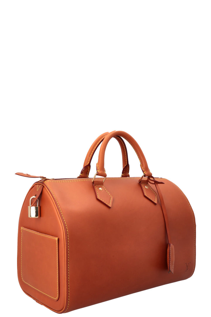 LOUIS VUITTON Speedy 35 Nomade Tan