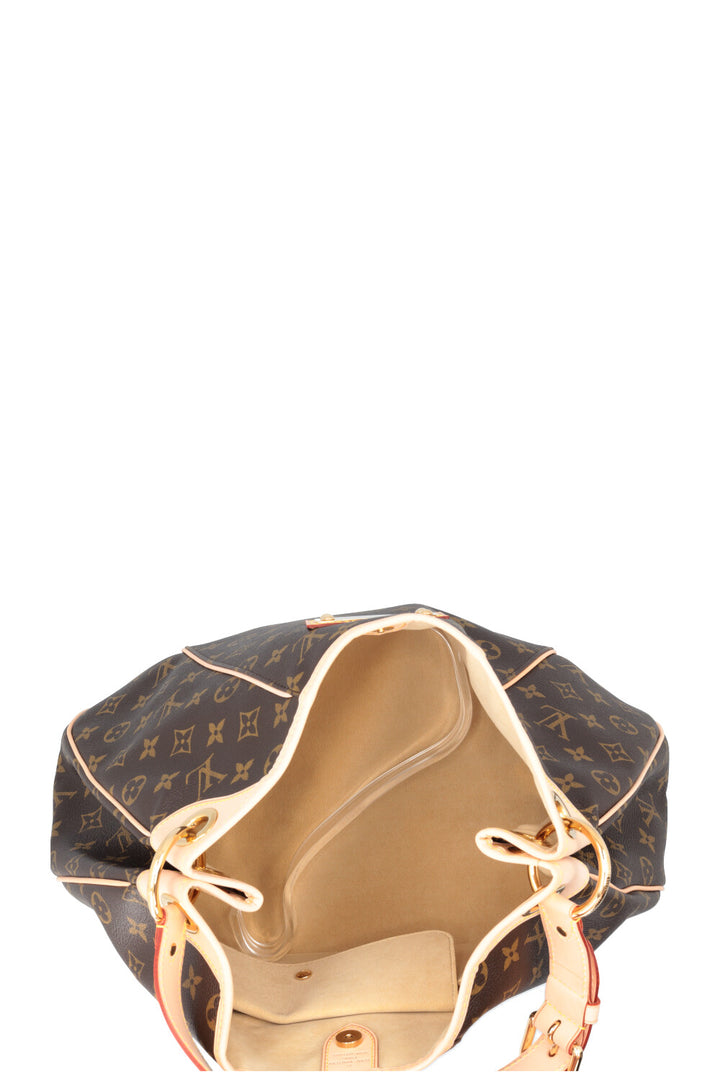 LOUIS VUITTON Galleria PM Hobo Bag MNG Canvas