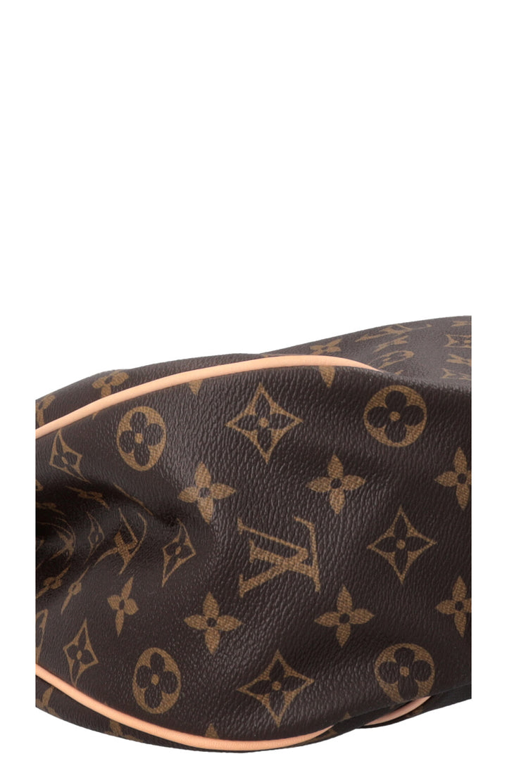 LOUIS VUITTON Galleria PM Hobo Bag MNG Canvas