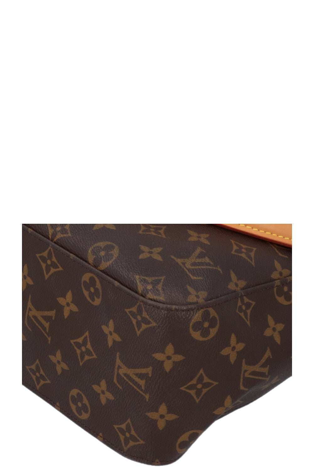 LOUIS VUITTON Looping Shoulder Bag MNG Canvas
