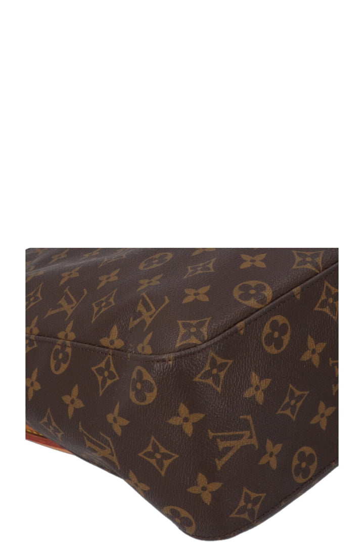 LOUIS VUITTON Looping Shoulder Bag MNG Canvas