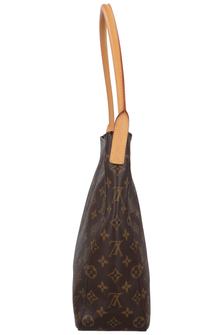 LOUIS VUITTON Looping Shoulder Bag MNG Canvas