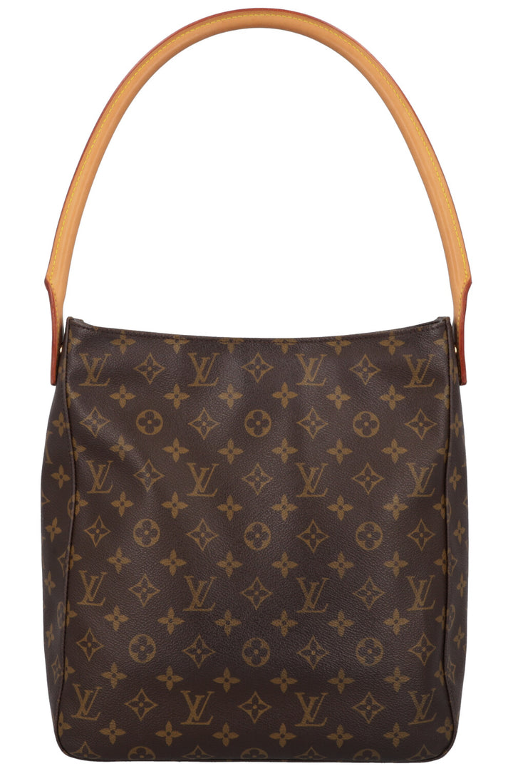 LOUIS VUITTON Looping Shoulder Bag MNG Canvas