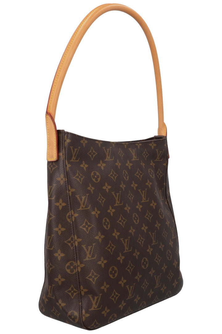 LOUIS VUITTON Looping Shoulder Bag MNG Canvas