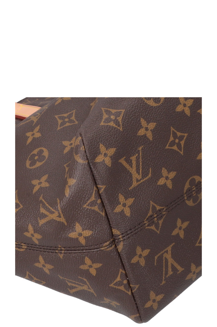 LOUIS VUITTON Raspail GM Tote Bag MNG Canvas