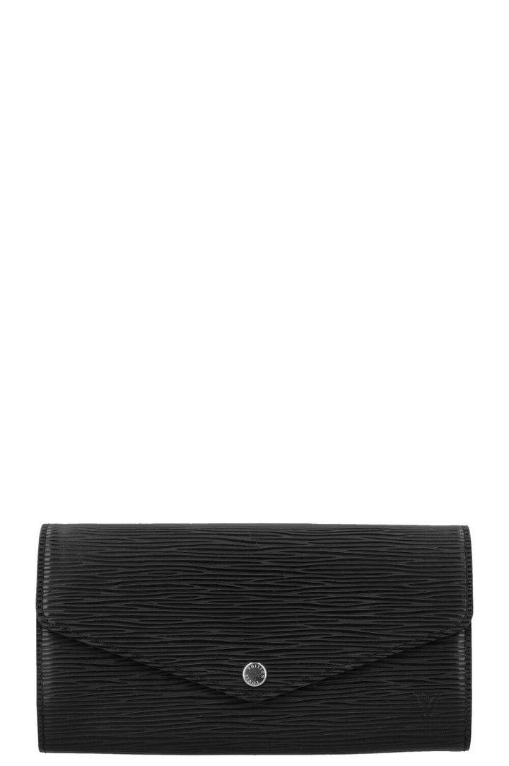 LOUIS VUITTON Sarah Wallet Epi Black