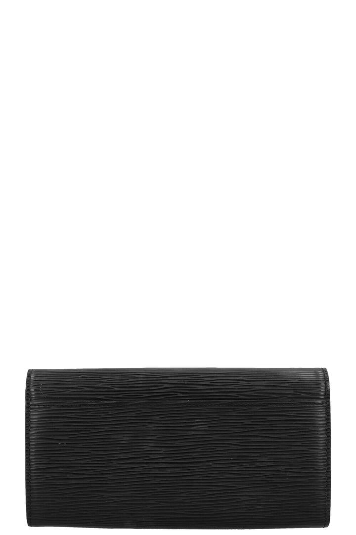 LOUIS VUITTON Sarah Wallet Epi Black
