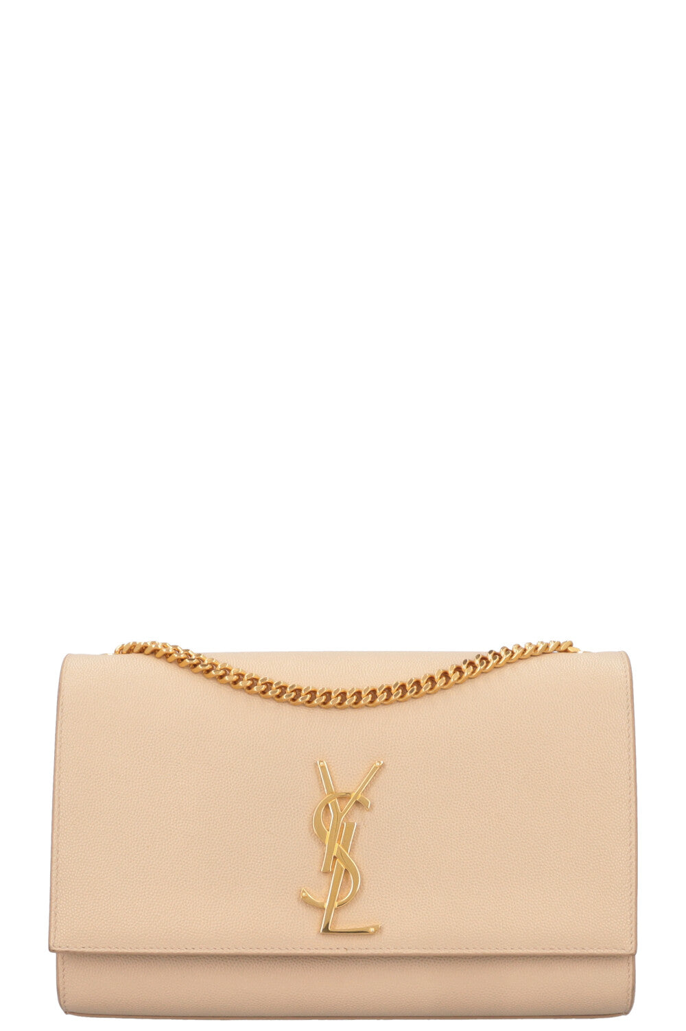 SAINT LAURENT Kate Medium Crossbody Bag Nude