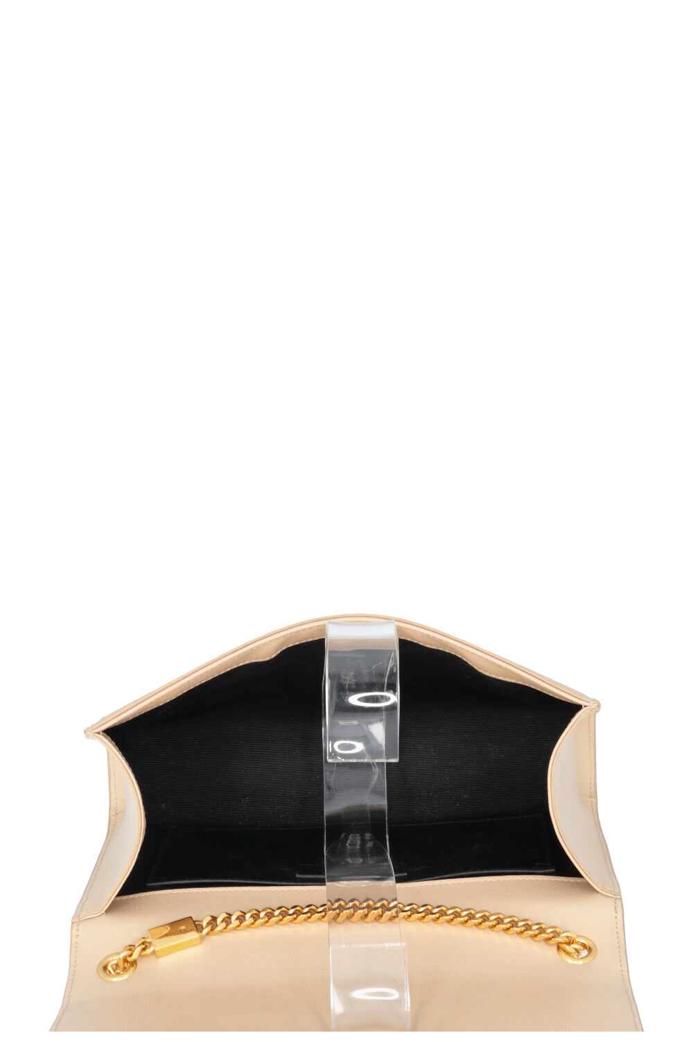 SAINT LAURENT Kate Medium Crossbody Bag Nude