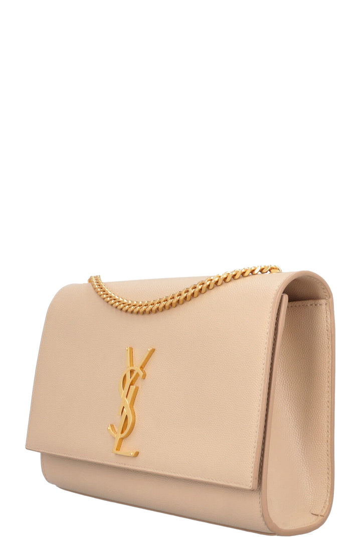 SAINT LAURENT Kate Medium Crossbody Bag Nude