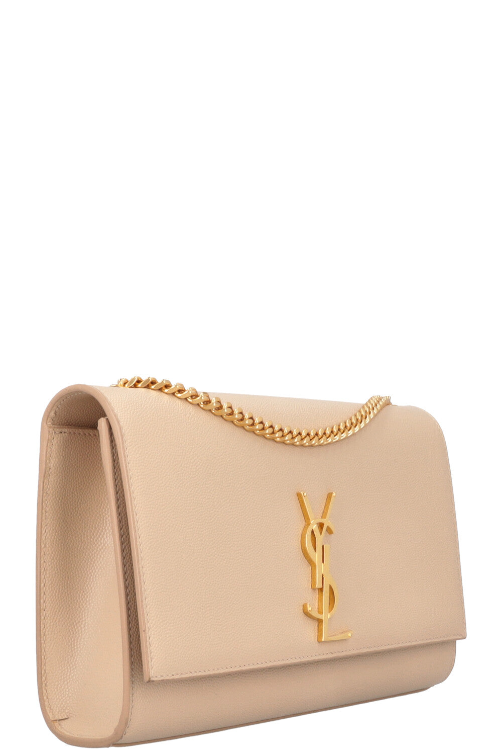 SAINT LAURENT Kate Medium Crossbody Bag Nude