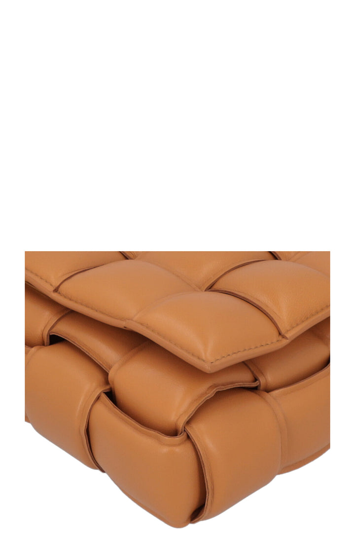 BOTTEGA VENETA Chain Cassette Crossbody Bag Camel