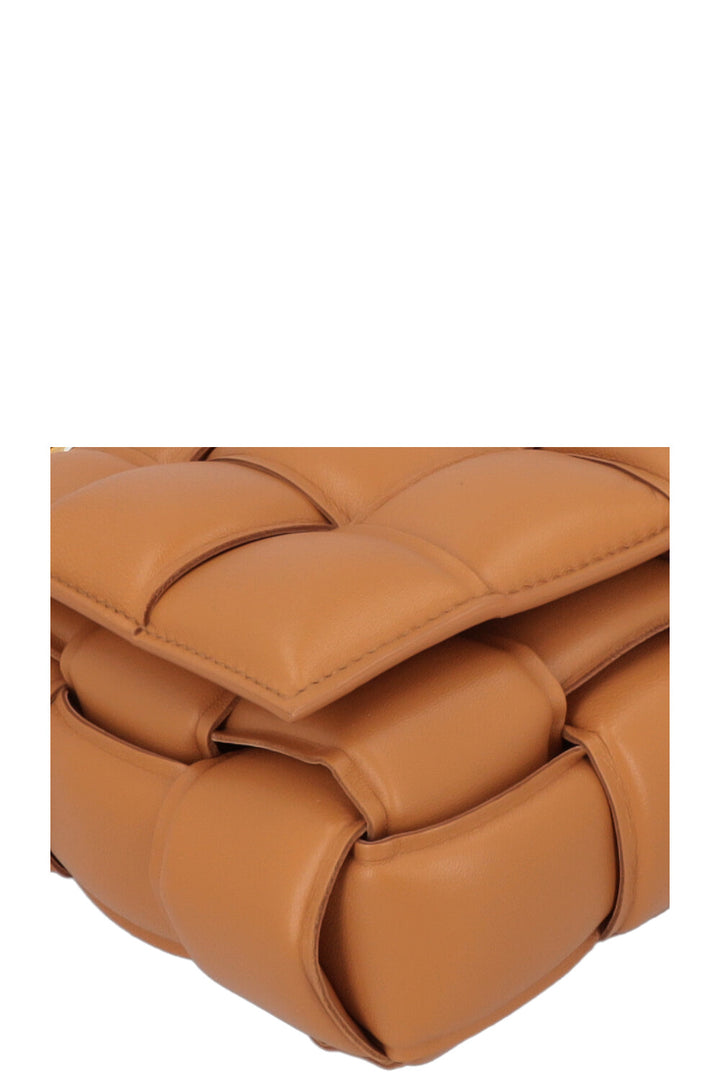 BOTTEGA VENETA Chain Cassette Crossbody Bag Camel
