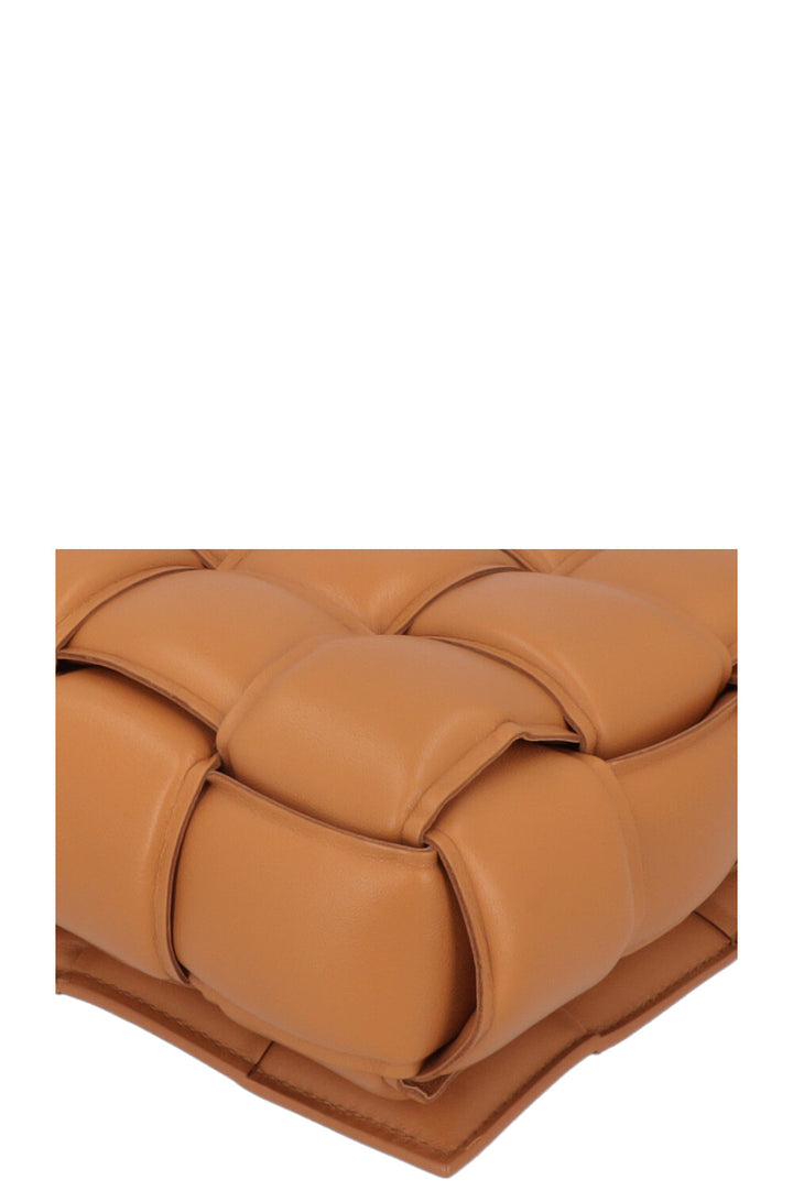 BOTTEGA VENETA Chain Cassette Crossbody Bag Camel