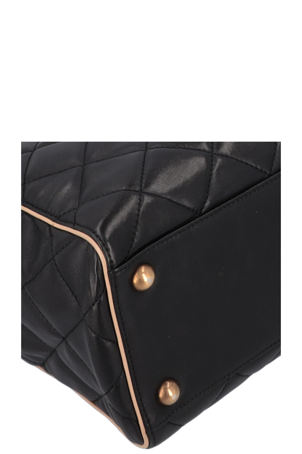 CHANEL Portobello Tote Bag Black Beige