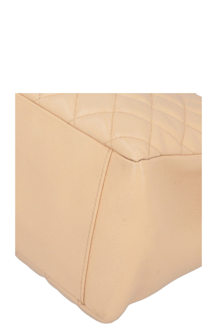 CHANEL GST Tote Bag Beige Caviar