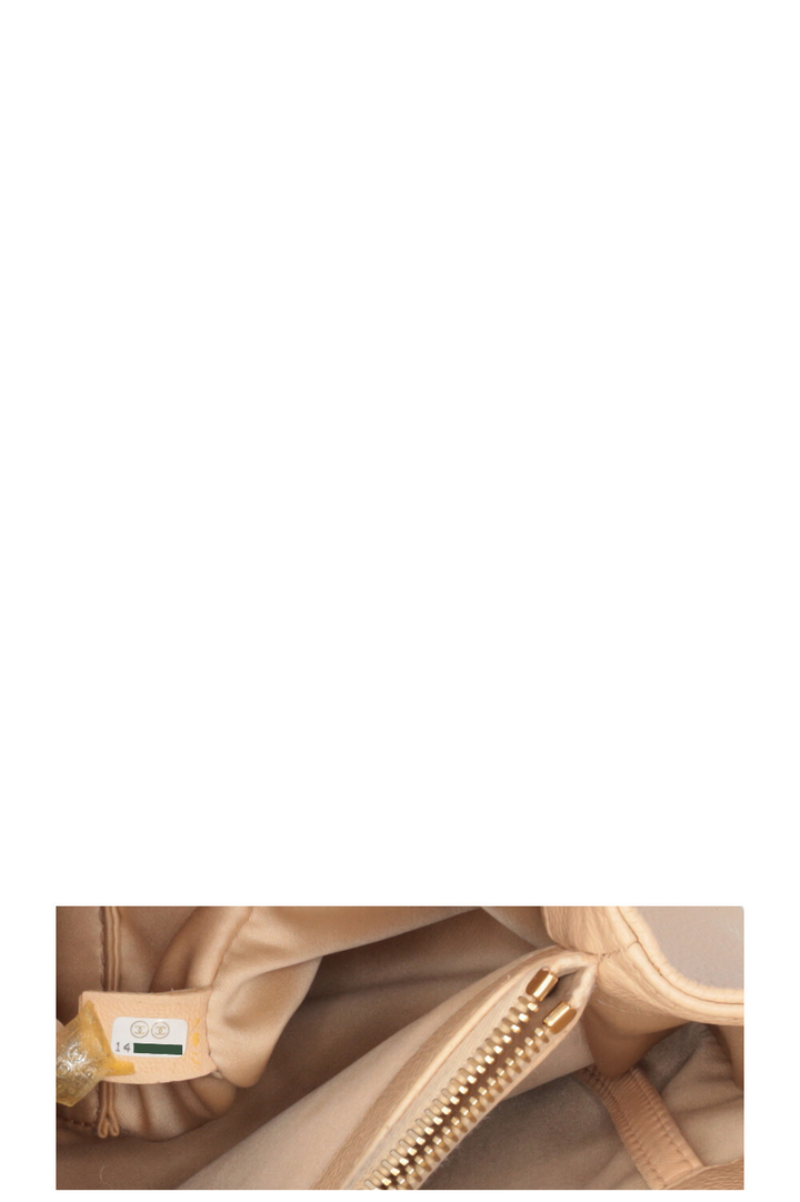 CHANEL GST Tote Bag Beige Caviar