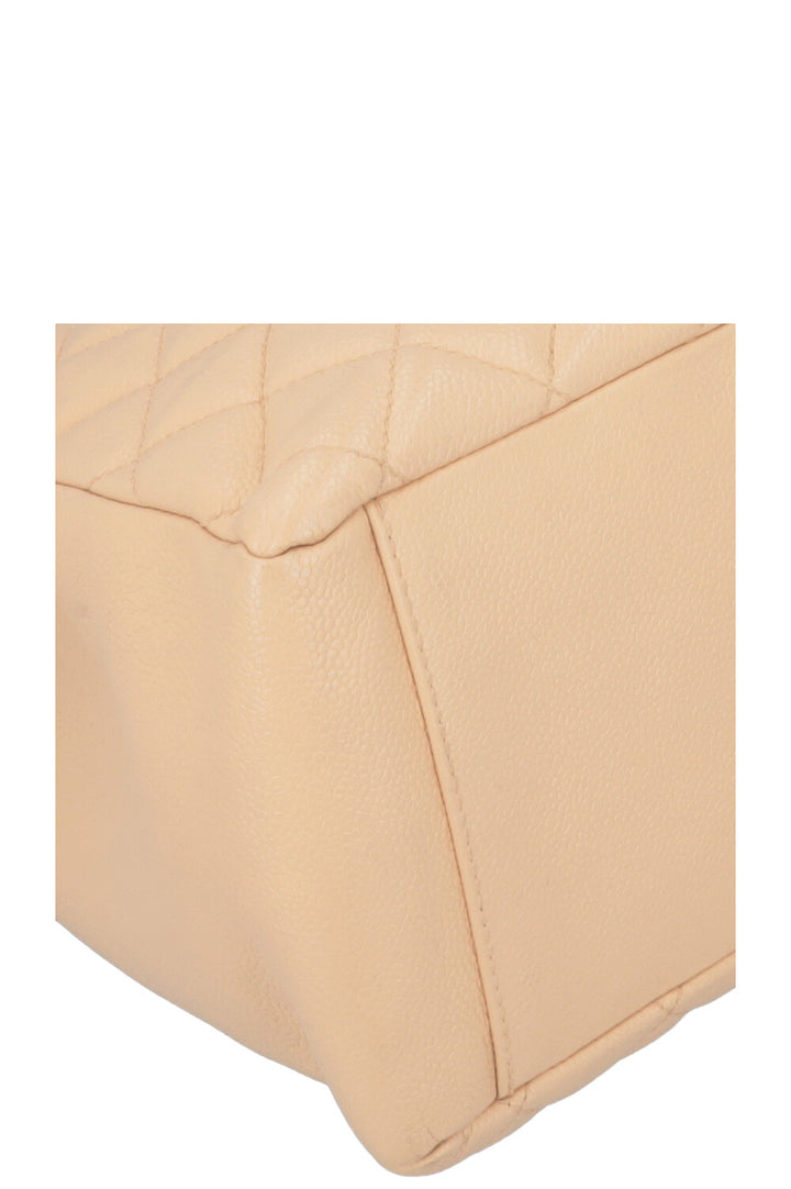 CHANEL GST Tote Bag Beige Caviar