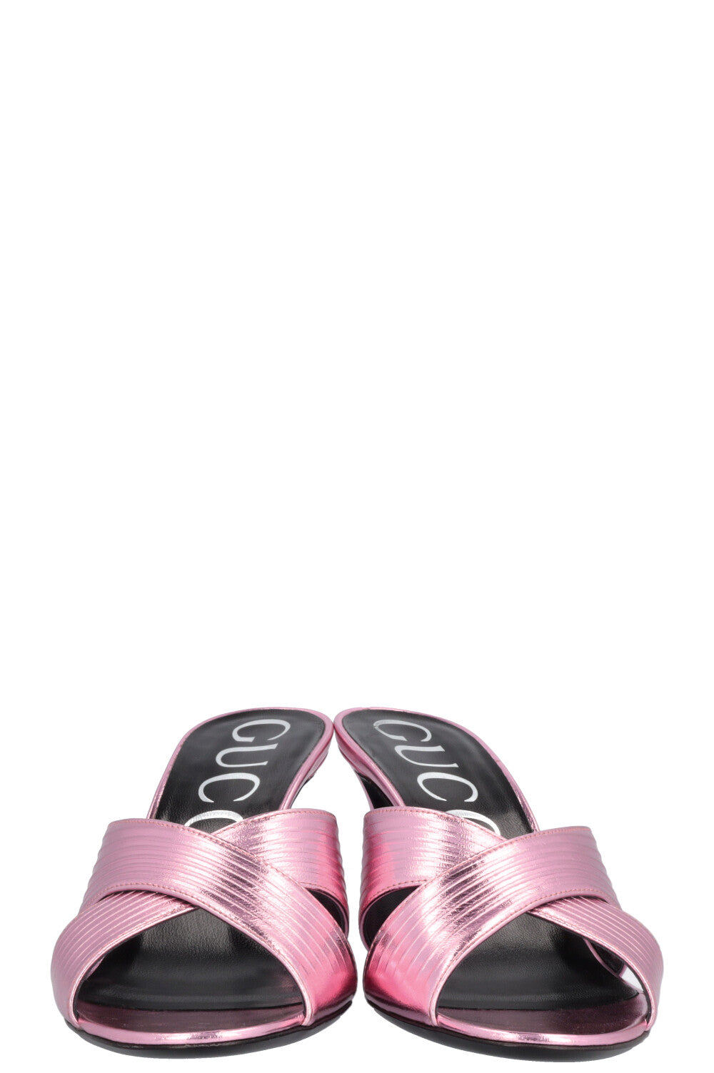 GUCCI Heels Metallic Pink