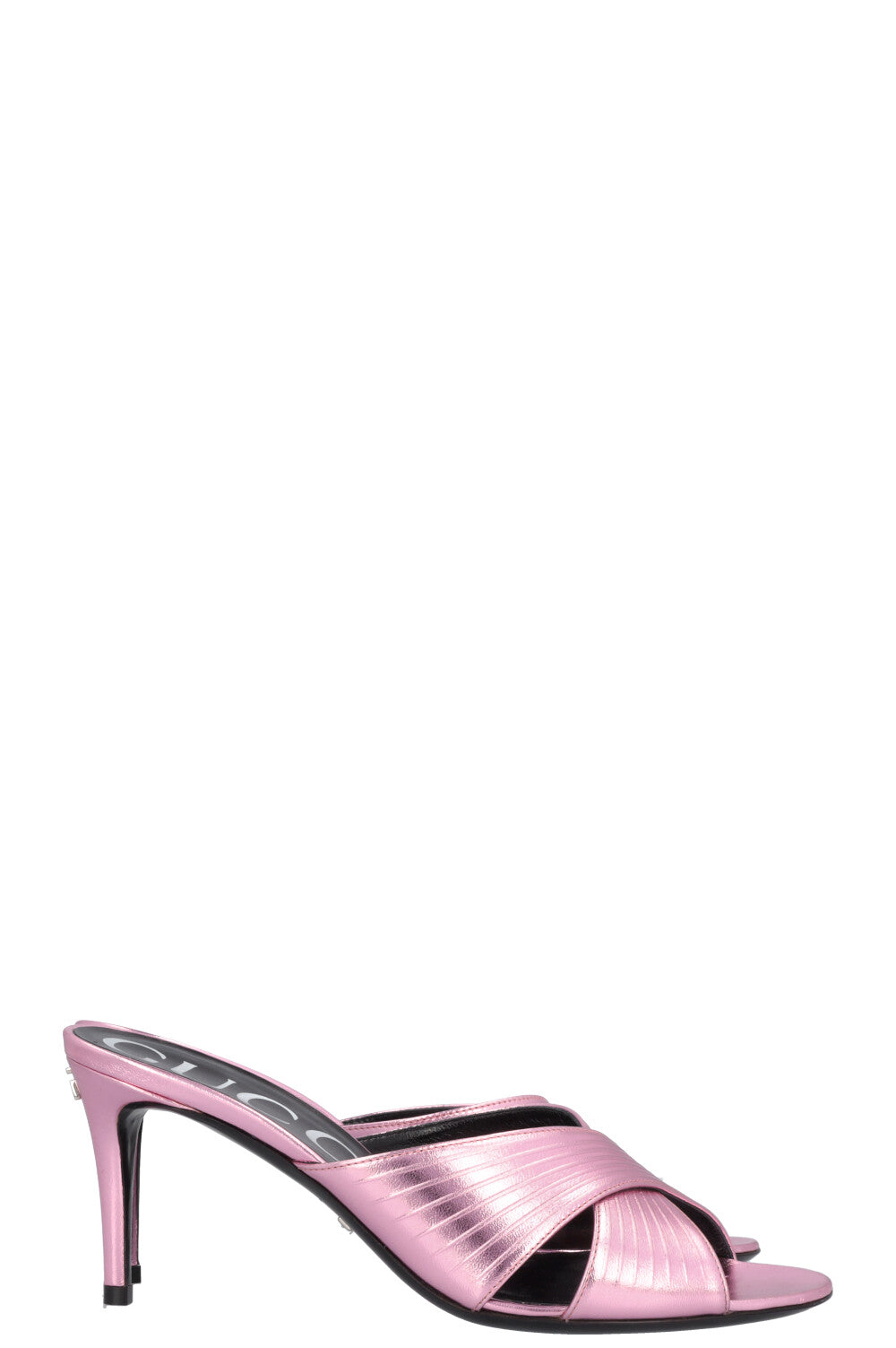 GUCCI Heels Metallic Pink