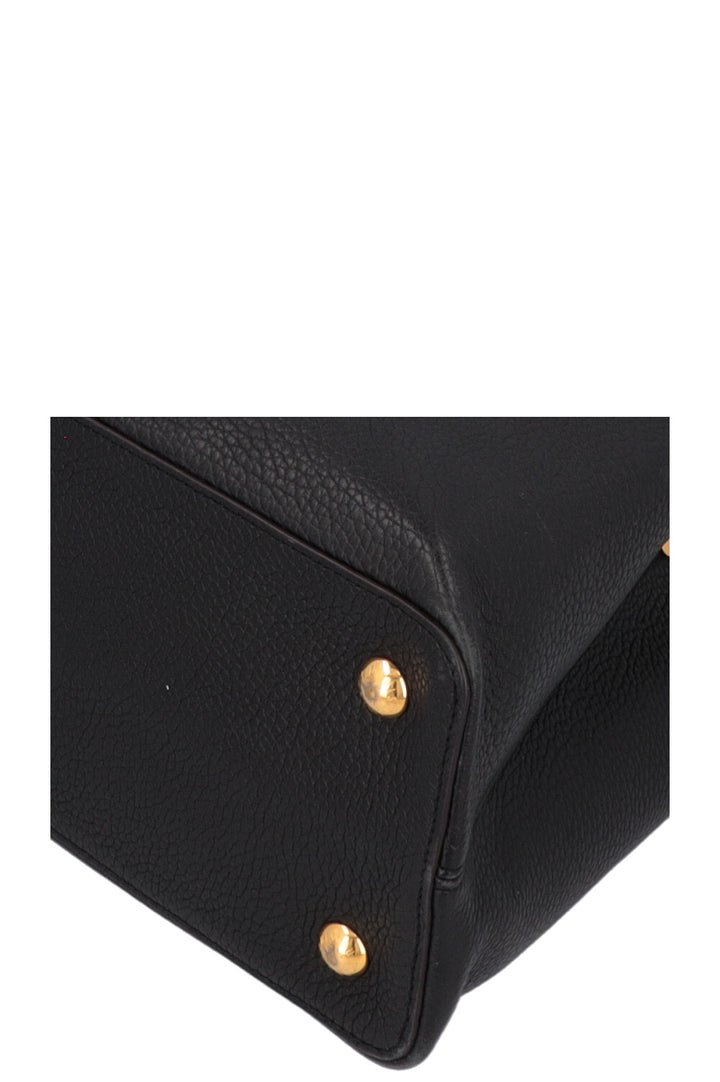LOUIS VUITTON Capucine GM Handbag Black