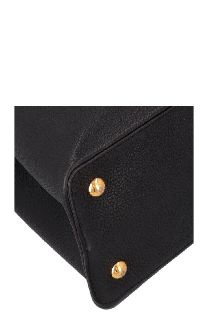 LOUIS VUITTON Capucine GM Handbag Black
