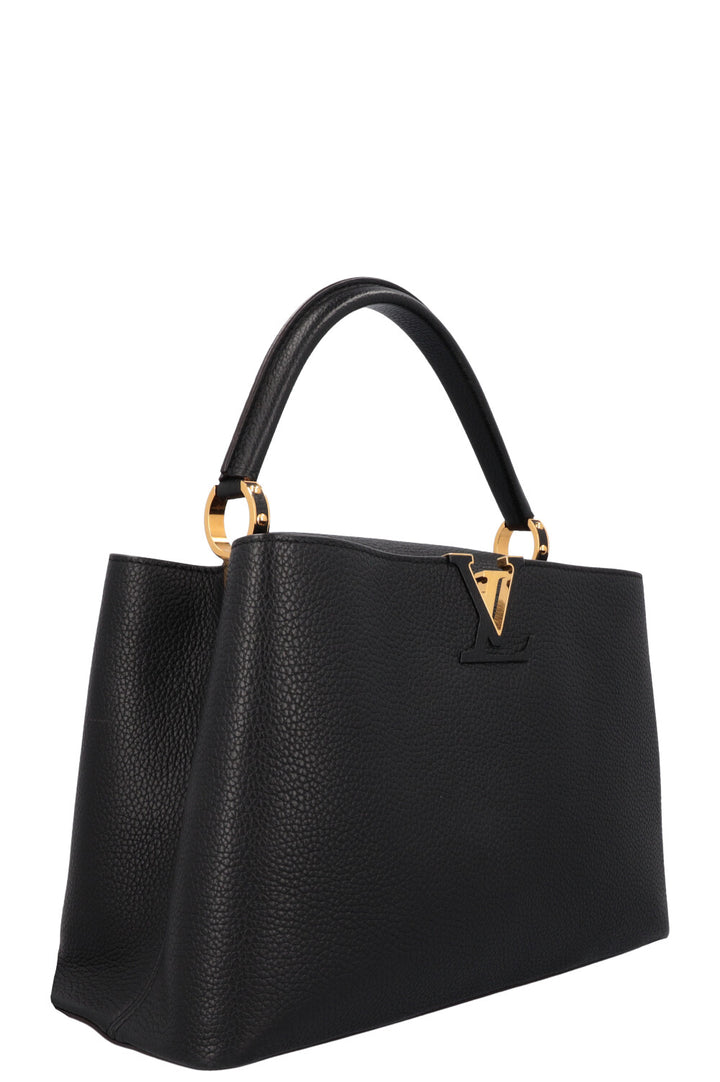 LOUIS VUITTON Capucine GM Handbag Black