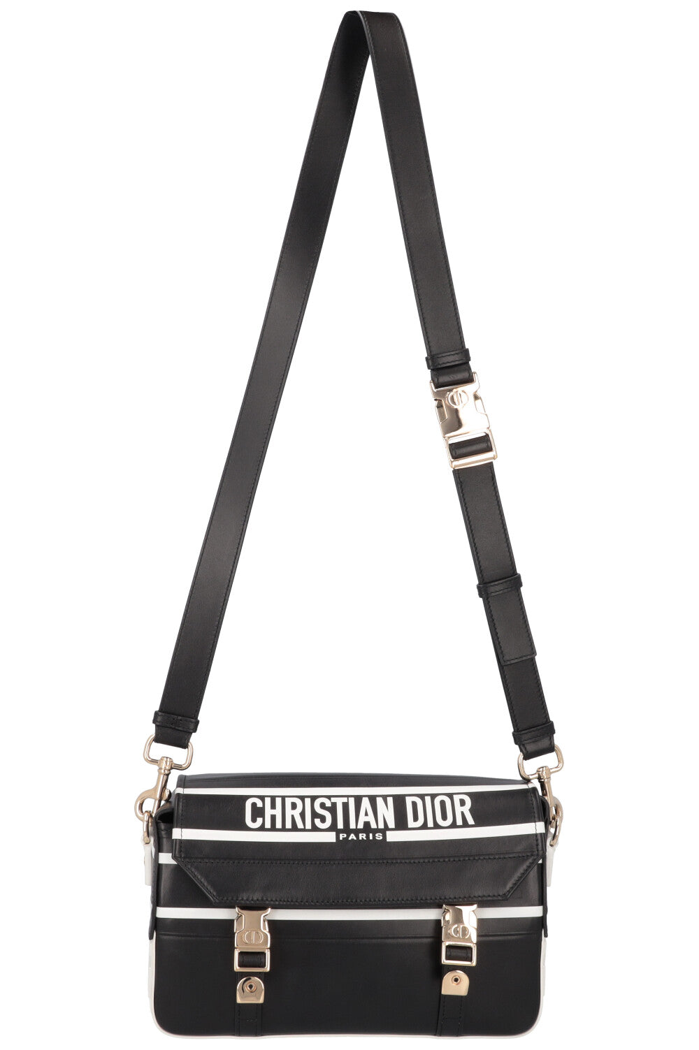 CHRISTIAN DIOR Diorcamp Cruise Crossbody Bag Black REAWAKE