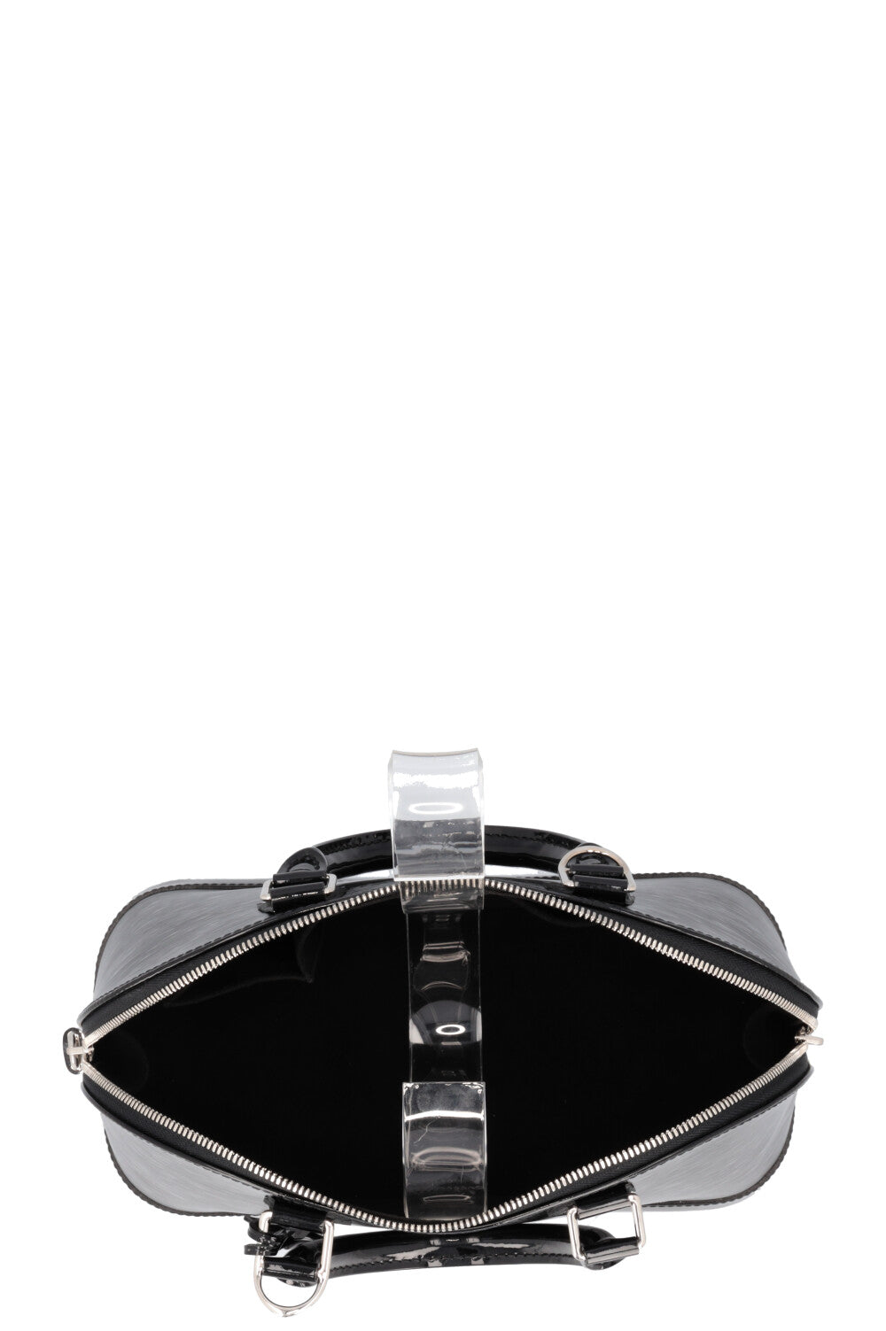 LOUIS VUITTON Alma PM Epi Vernis Black