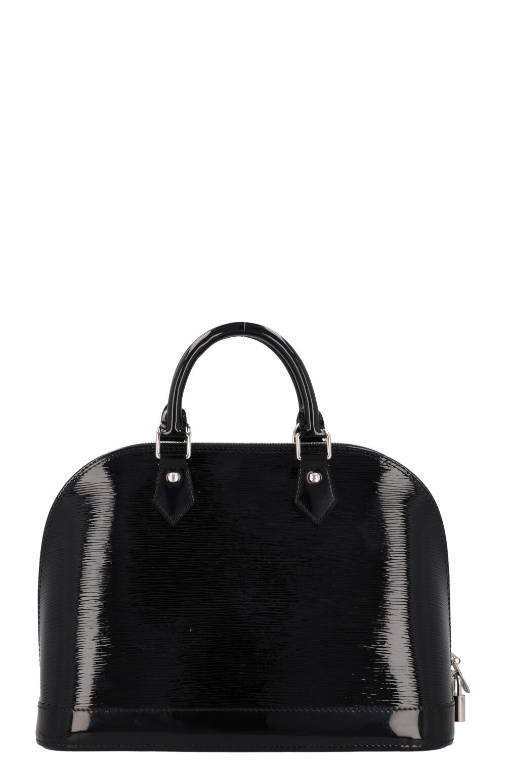 LOUIS VUITTON Alma PM Epi Vernis Black