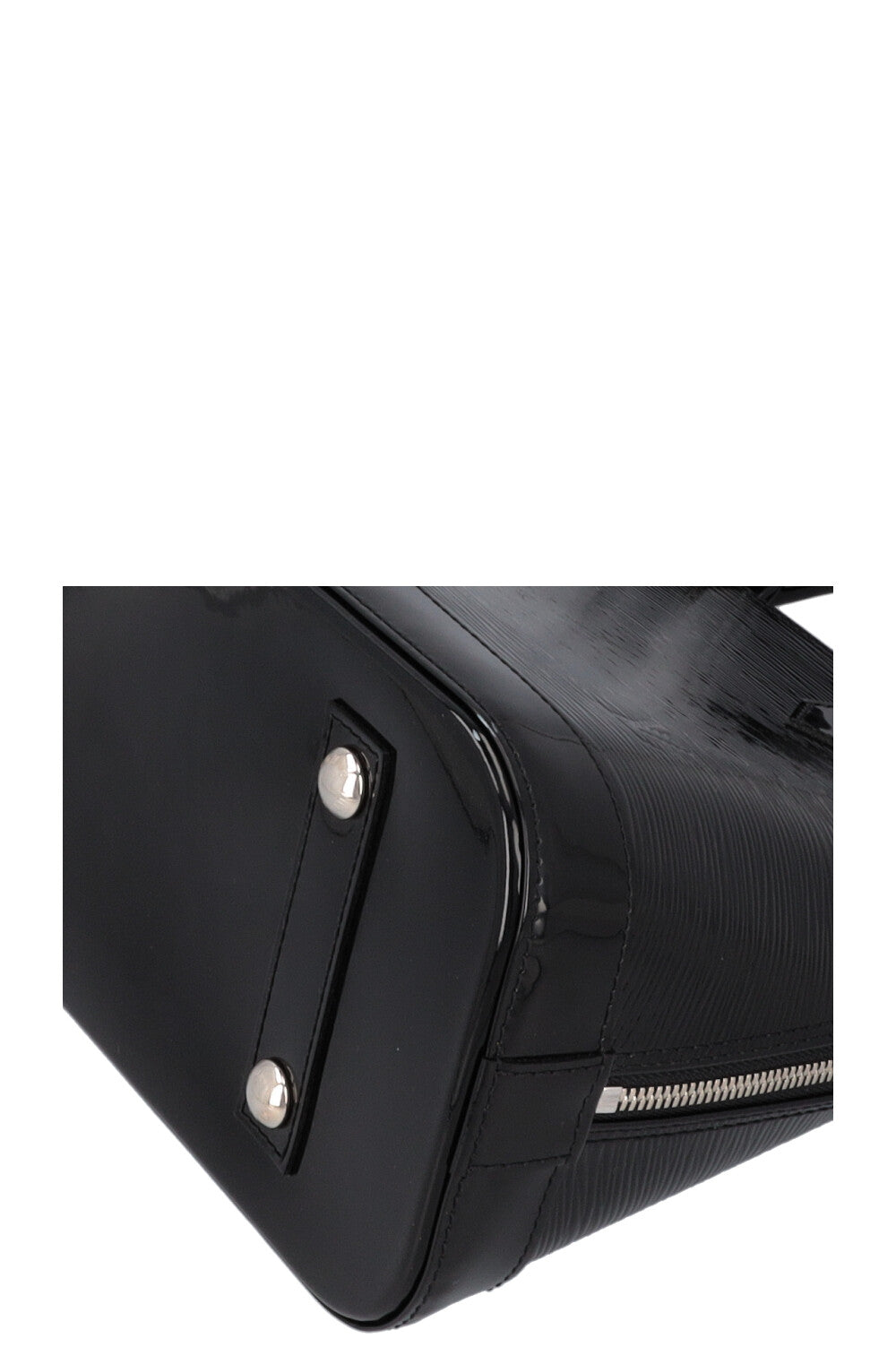 LOUIS VUITTON Alma PM Epi Vernis Black