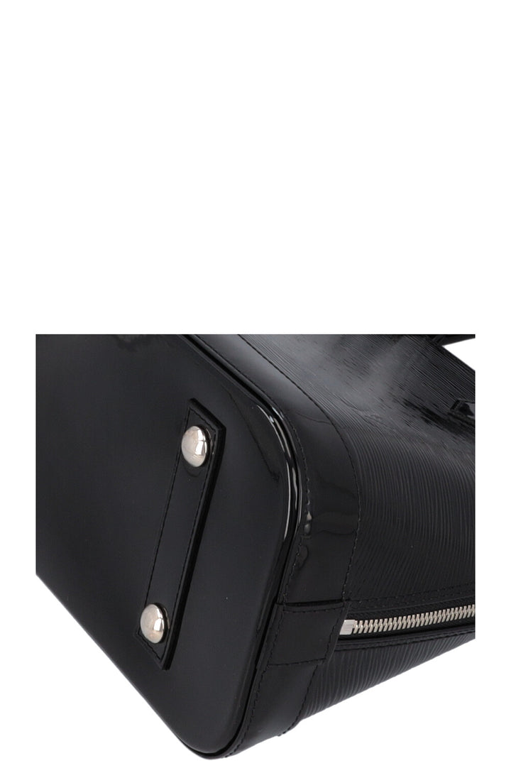 LOUIS VUITTON Alma PM Epi Vernis Black