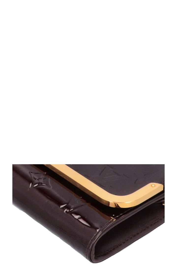 LOUIS VUITTON Rossmore Bag Vernis Amarante