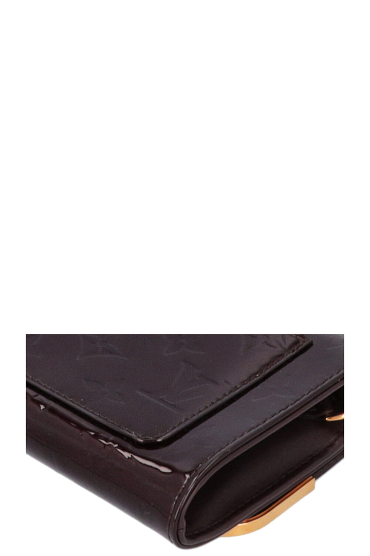 LOUIS VUITTON Rossmore Bag Vernis Amarante
