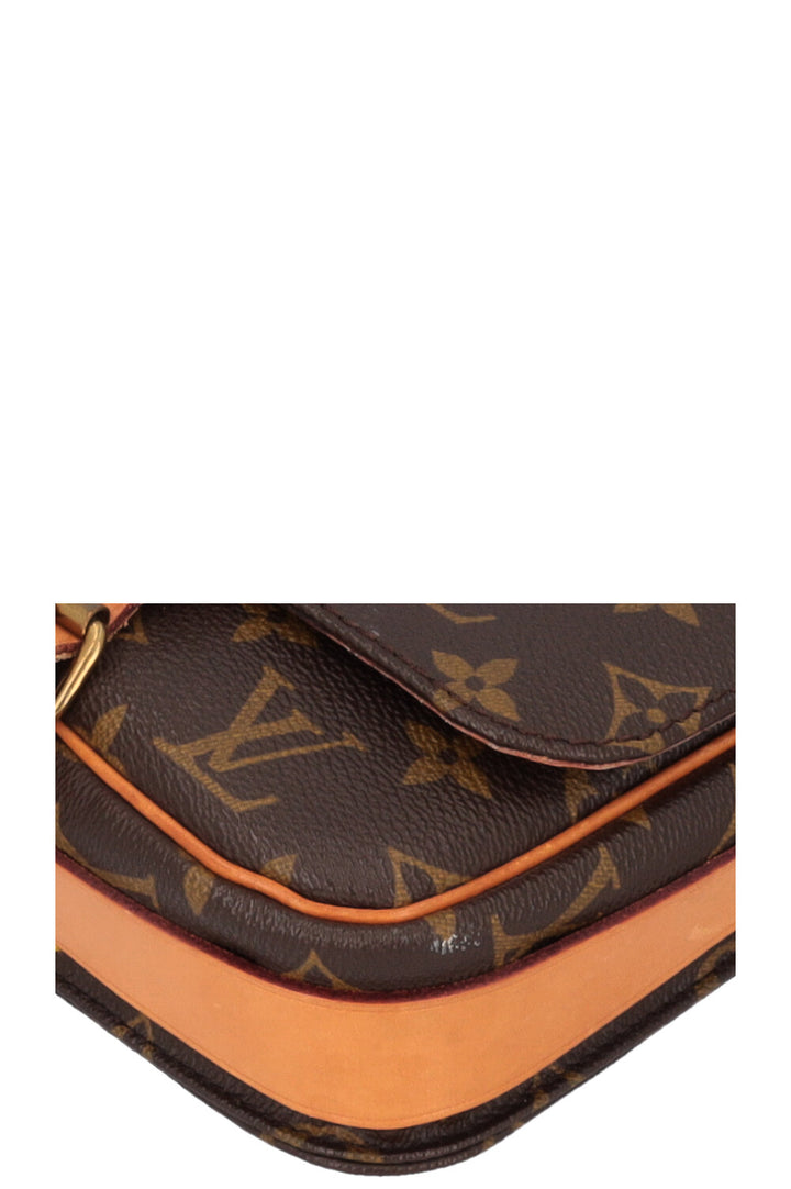 LOUIS VUITTON Cartouchiere PM Crossbody Bag MNG Canvas