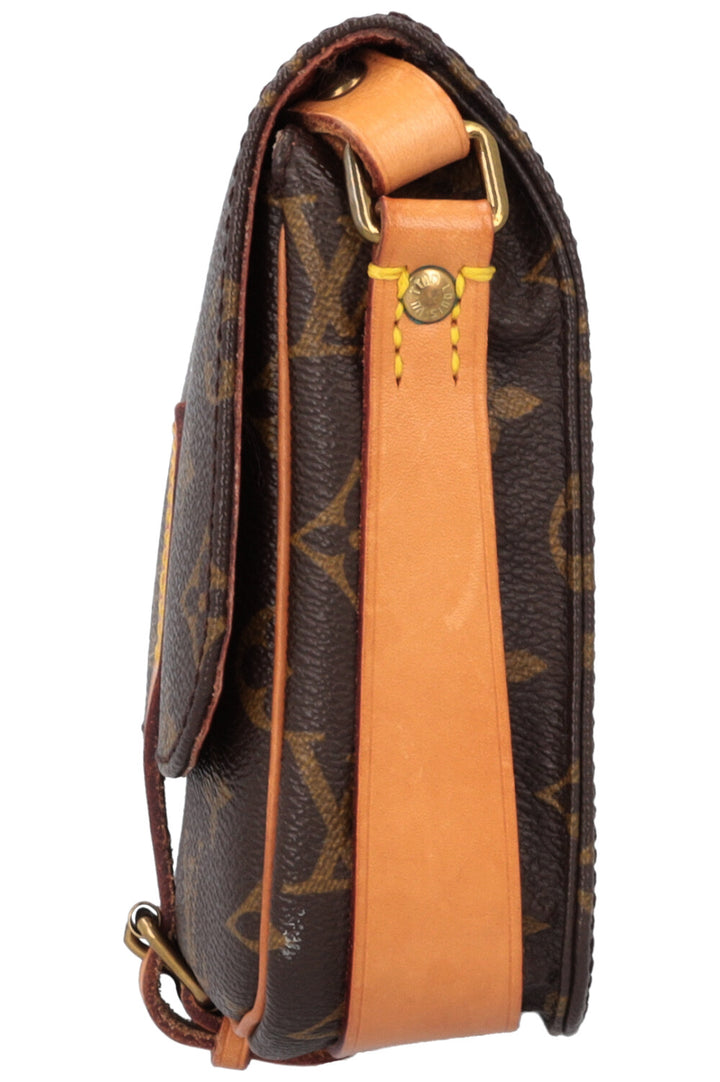 LOUIS VUITTON Cartouchiere PM Crossbody Bag MNG Canvas