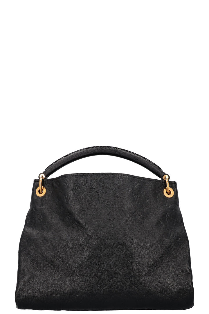 LOUIS VUITTON Artsy MM Hobo Bag Empreinte Black