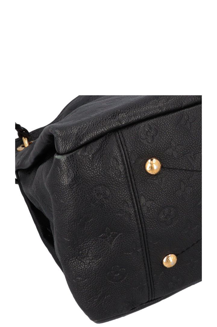 LOUIS VUITTON Artsy MM Hobo Bag Empreinte Black