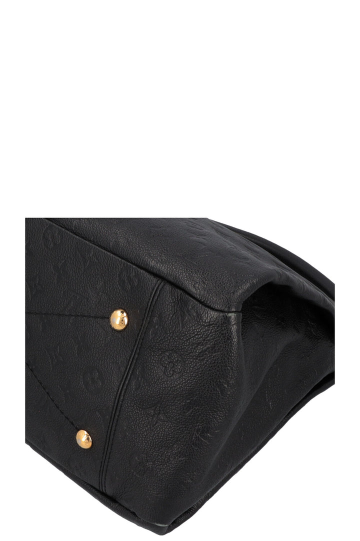 LOUIS VUITTON Artsy MM Hobo Bag Empreinte Black
