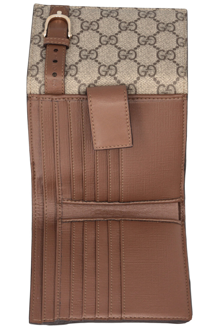 GUCCI Tri Fold Wallet Supreme GG