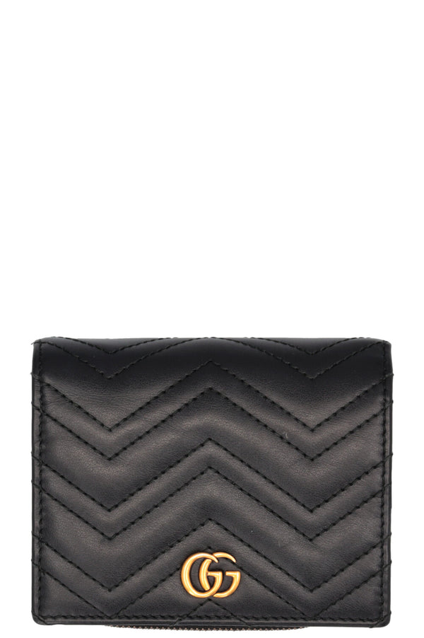 Portefeuille double GUCCI Marmont noir