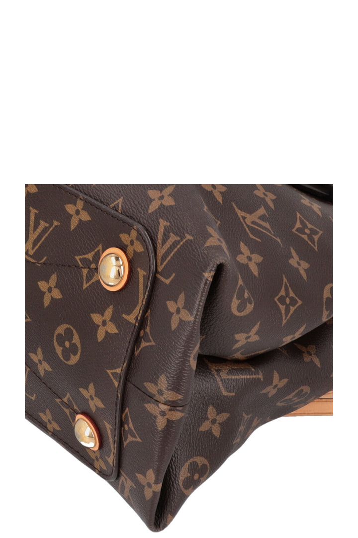 LOUIS VUITTON Olympe Avane Shoulder Bag MNG Canvas