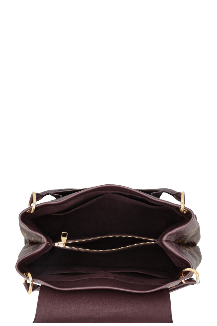 LOUIS VUITTON Olympe Avane Shoulder Bag MNG Canvas