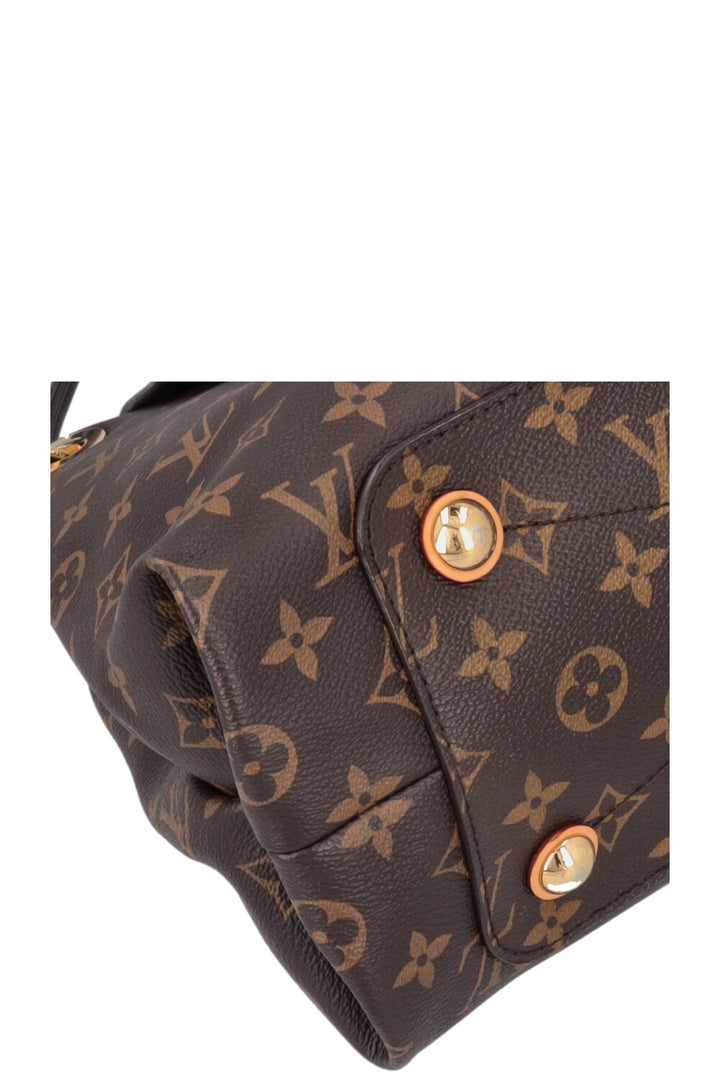 LOUIS VUITTON Olympe Avane Shoulder Bag MNG Canvas