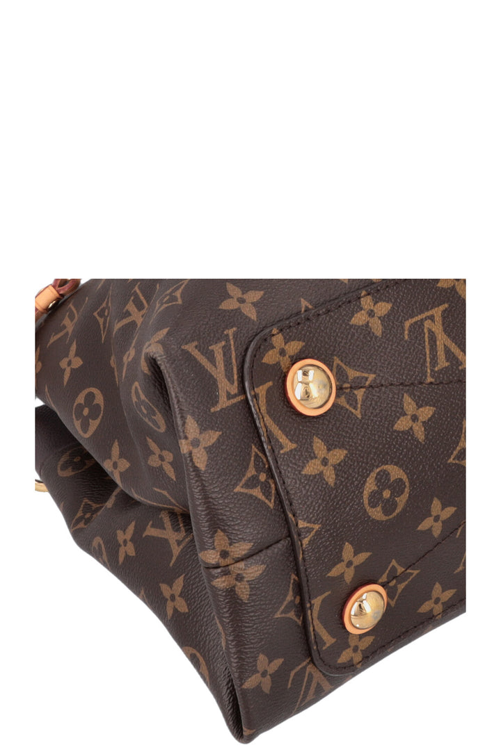 LOUIS VUITTON Olympe Avane Shoulder Bag MNG Canvas