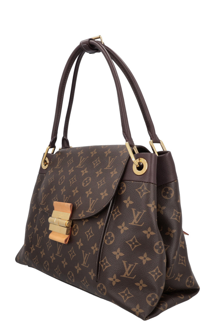 LOUIS VUITTON Olympe Avane Shoulder Bag MNG Canvas